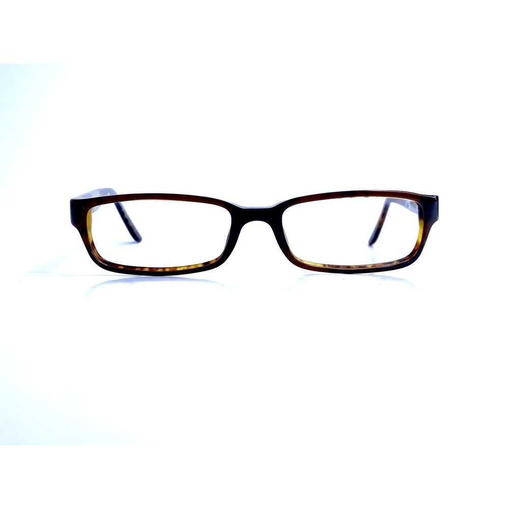 Versace Brown Tortoise Rectangle Glasses Greek Key Italy MOD 3112 806 54 17 140